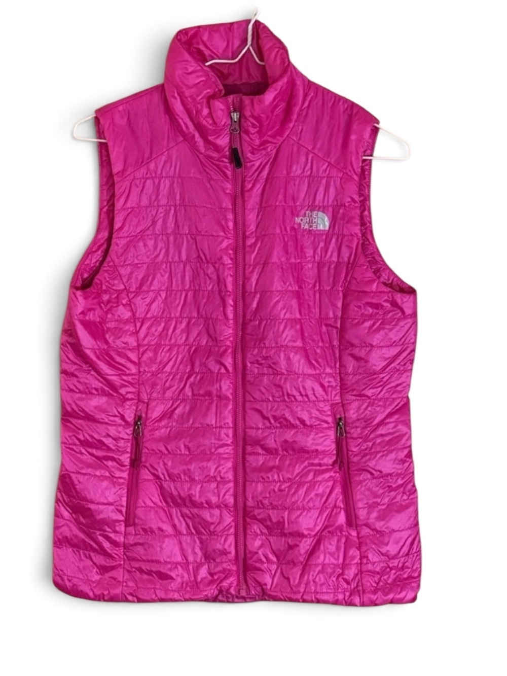 The North Face Bright Pink FlashDry Puffer Vest